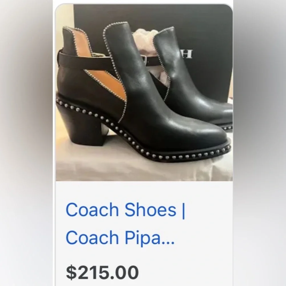 Coach Pipa booties - Picture 2 of 3